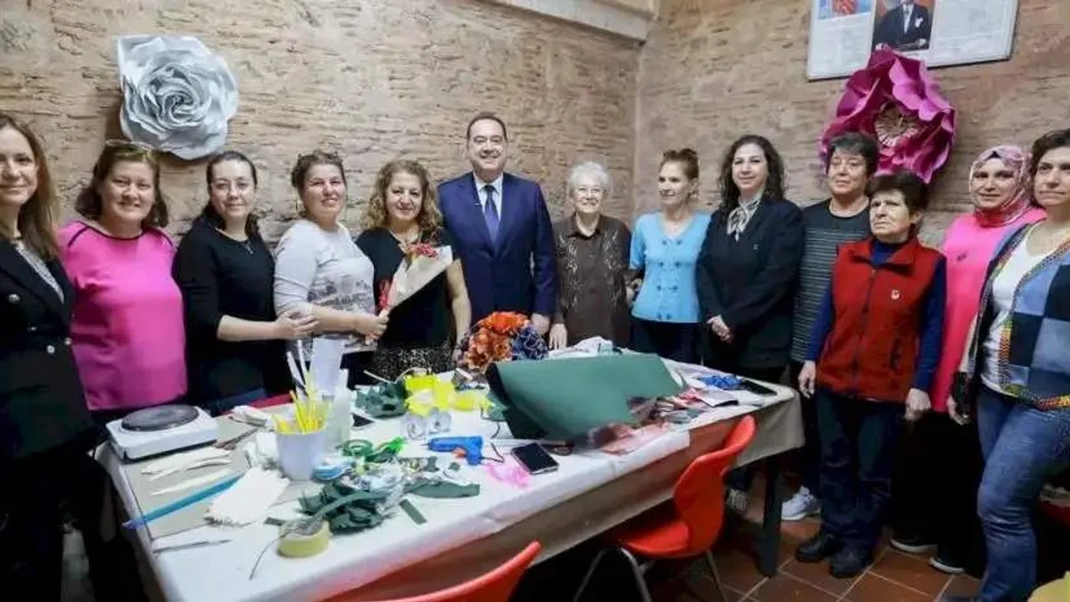 Başkan Dutlulu'dan MASMEK atölyelerine ziyaret