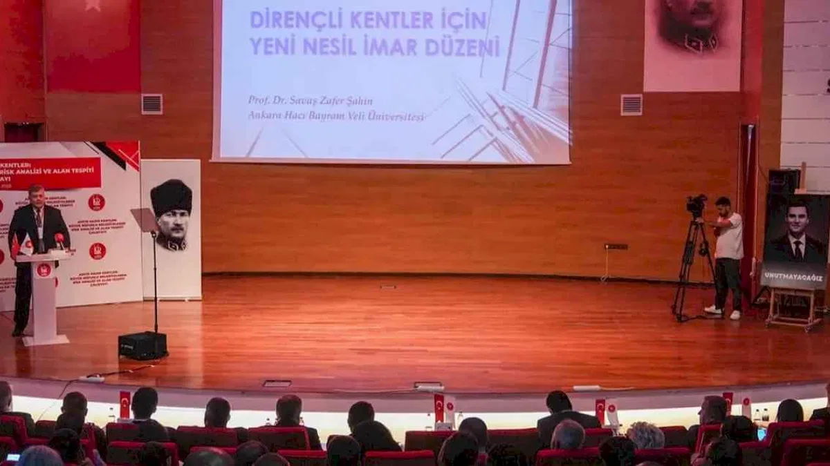 Afete Hazır Kentler Çalıştayı Keçiören’de düzenlendi