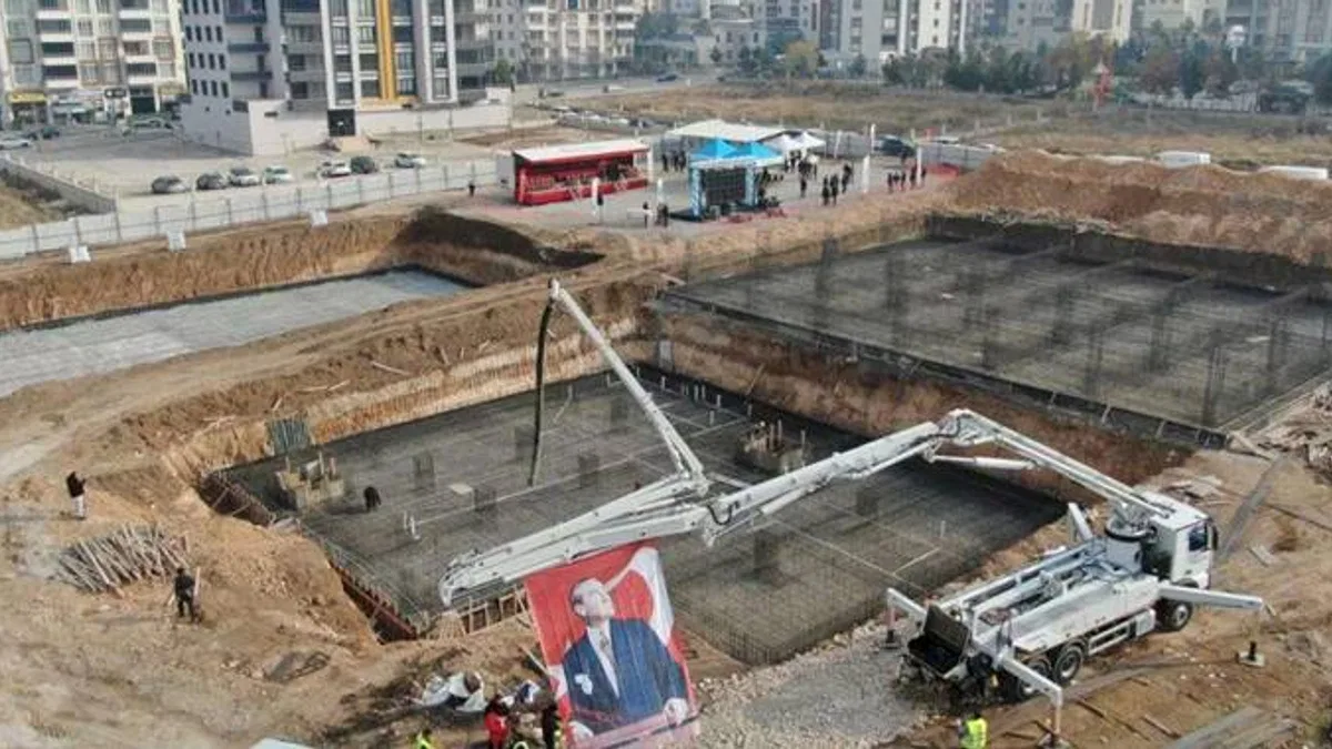 Malatya'ya dev spor yatırımı... Tecde Spor Kompleksi’ne temel