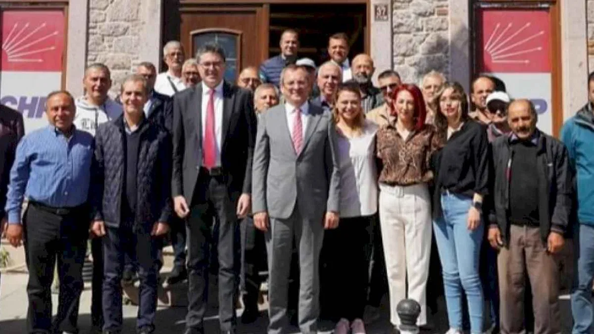 CHP heyetinden Başkan Ergin'e ziyaret