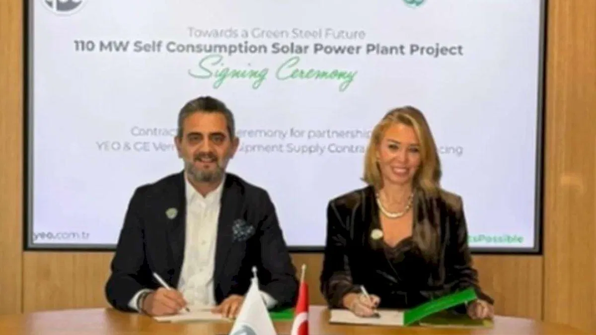 YEO ve GE Vernova’dan 110 MW Öz Tüketim GES Projesine Finansman Destekli İş Birliği
