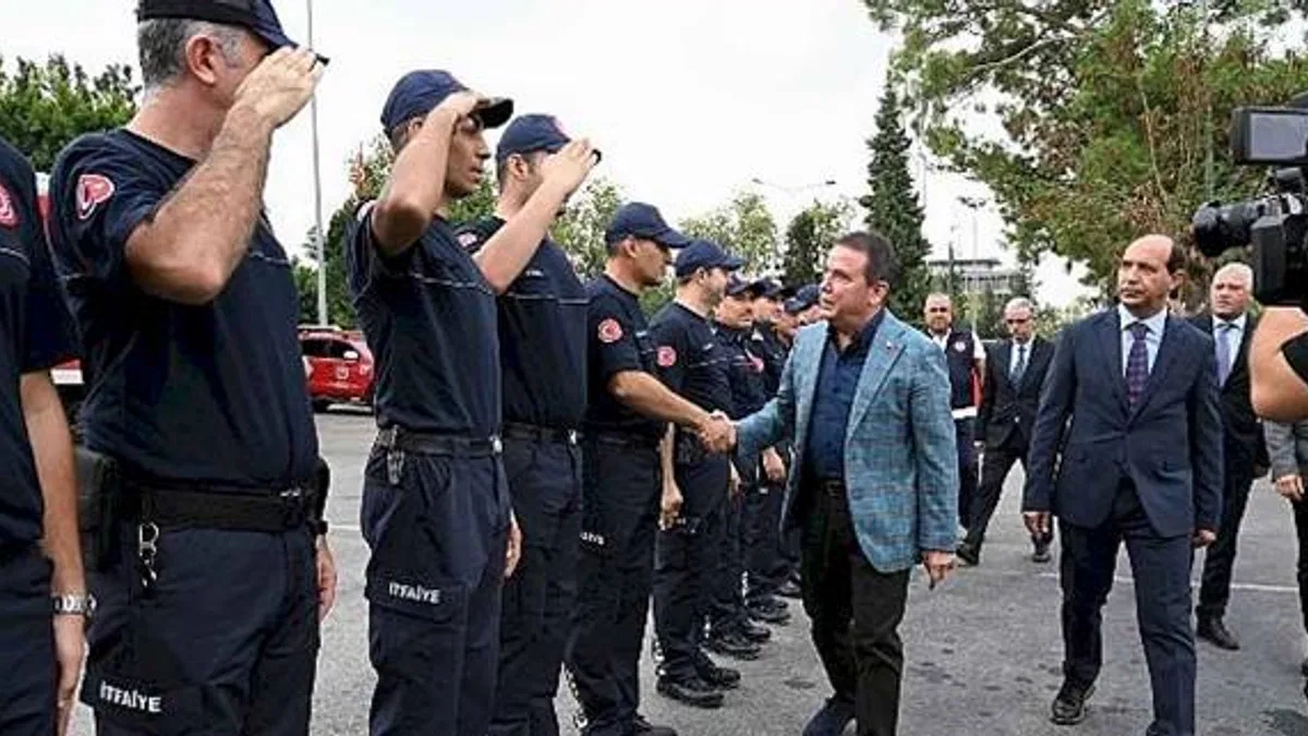 Başkan Böcek İtfaiyeciler Haftası'nı kutladı