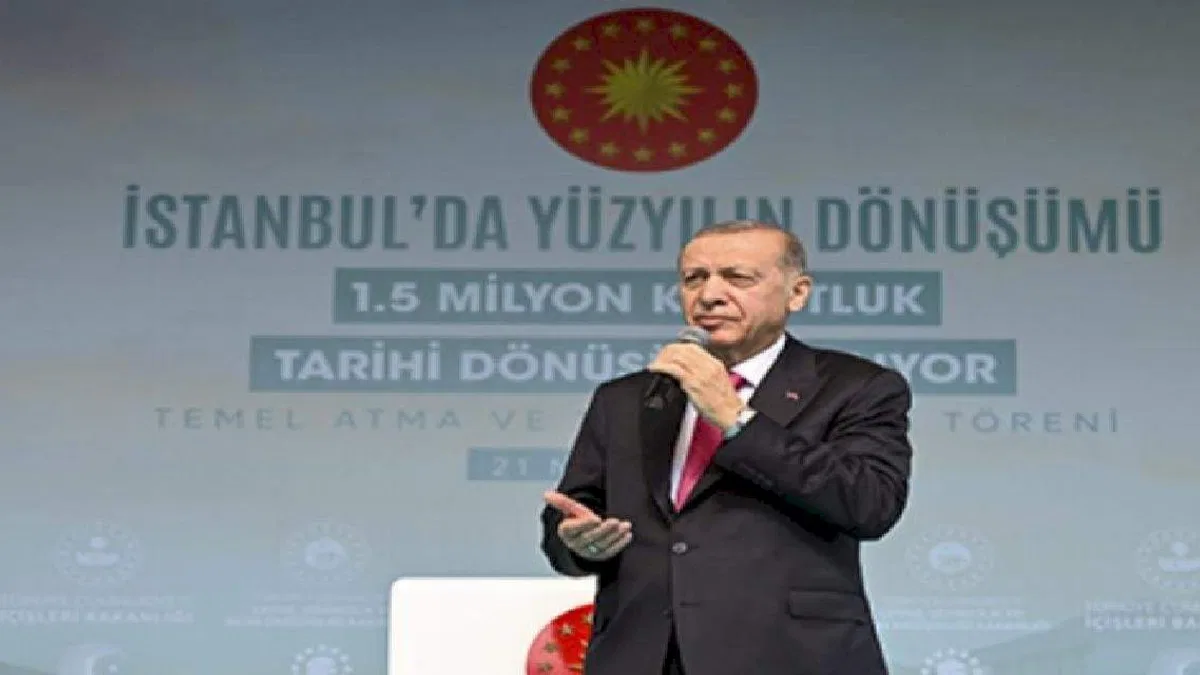 Erdoğan: Kentsel dönüşümü hızlandırıyoruz