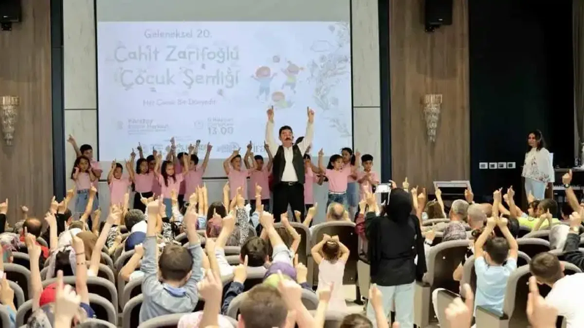 Konya Karatay’da 20. Cahit Zarifoğlu Çocuk Şenliği düzenlendi