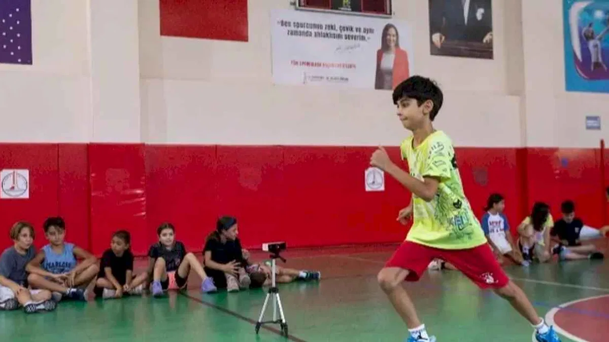 Karşıyaka’da örnek hizmet: Sportif yetenekler keşfediliyor