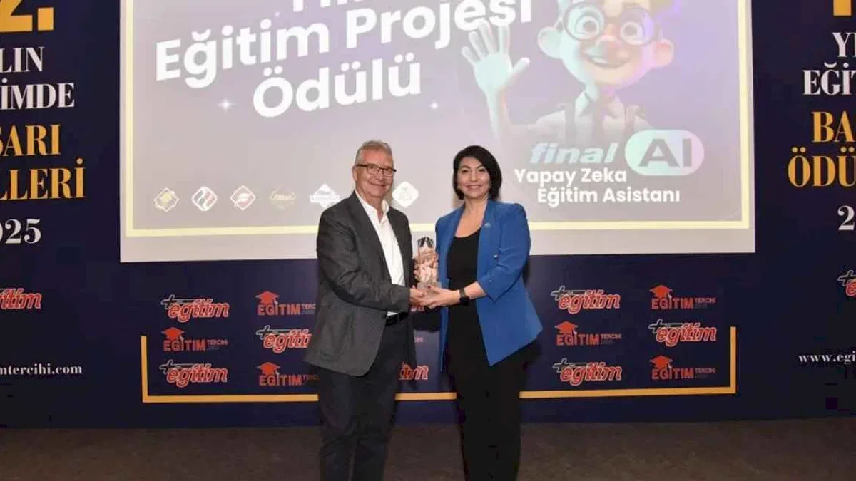 Final AI, Yılın Eğitim Projesi Ödülü’ne layık görüldü