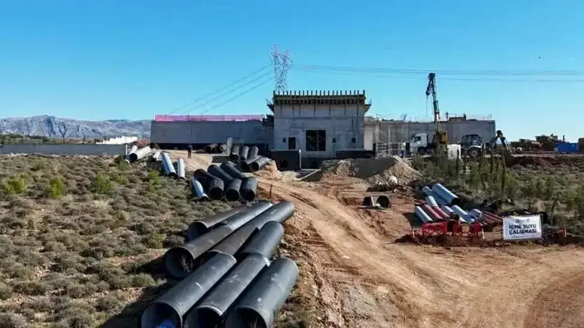 Antalya Manavgat’ta 500 milyon TL’lik içme suyu yatırımı