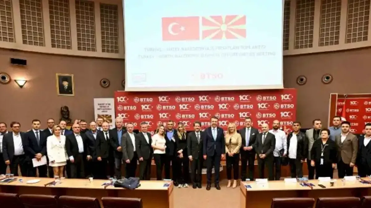 BTSO’da Kuzey Makedonya İş Forumu