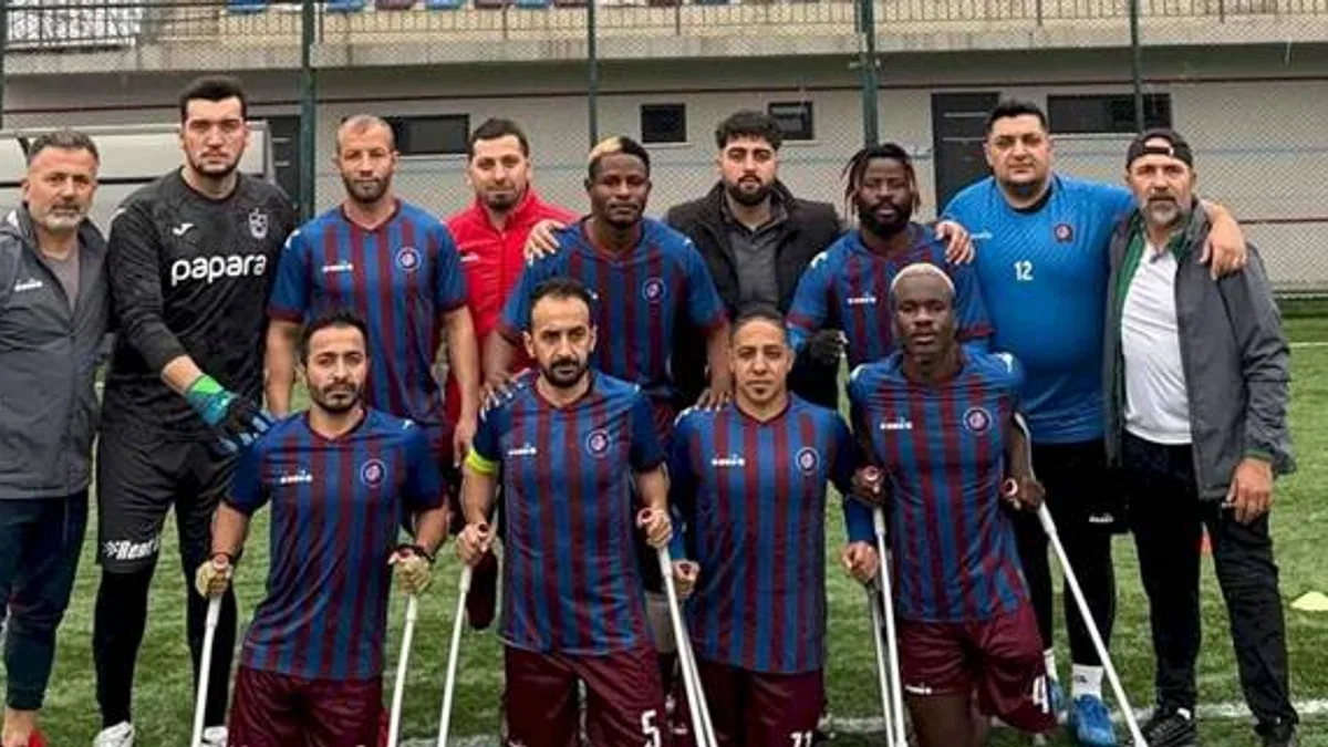 Trabzon Ampute Futbol Takımı sezona galibiyetle başladı