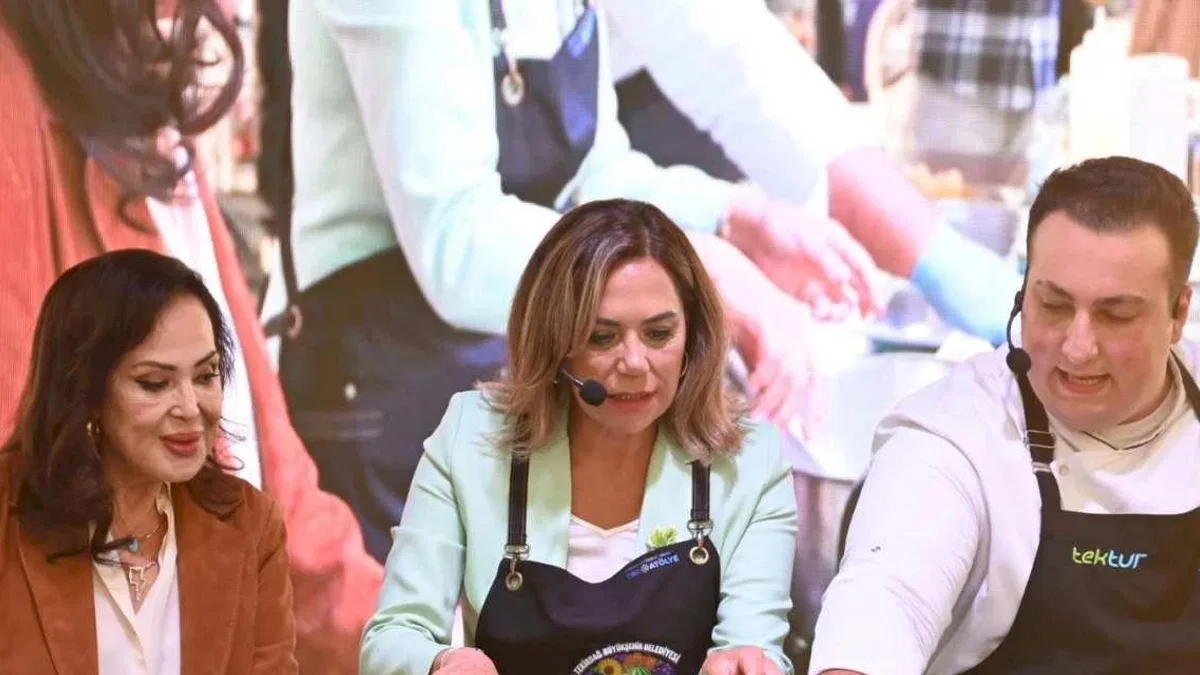 Tekirdağ gastronomi festivali coşkulu bir törenle başladı