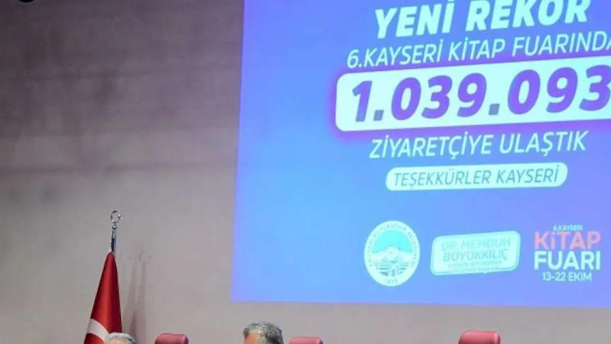 Kayseri'nin Kitap Fuarı gururu