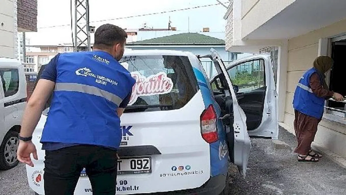 Canik Belediyesi İhtiyaç Sahibi Vatandaşları Yalnız Bırakmıyor