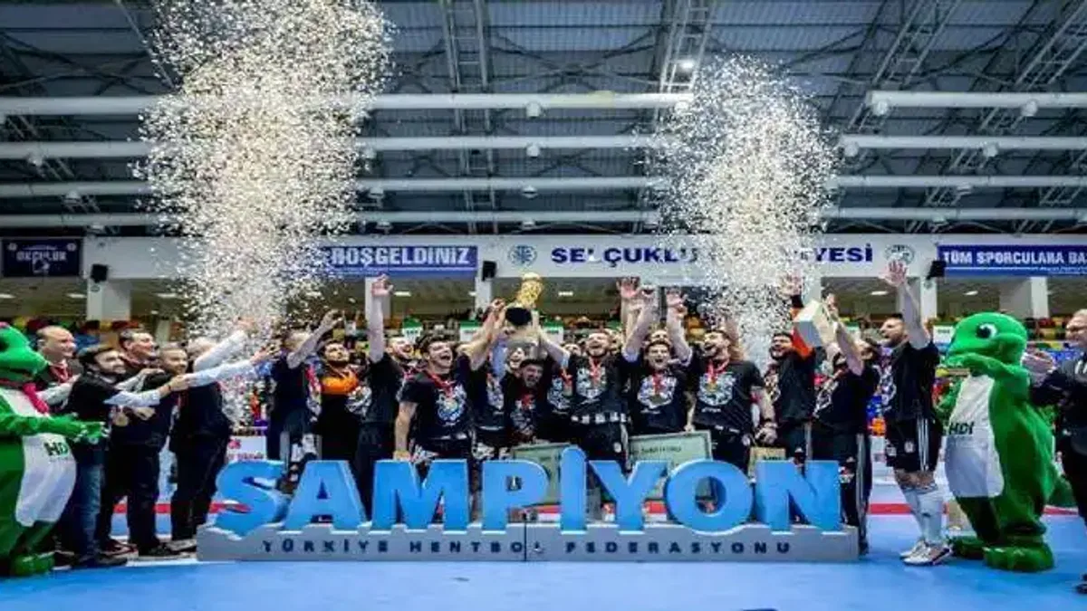 Türkiye Kupası'nda şampiyon Beşiktaş Yurtbay Seramik