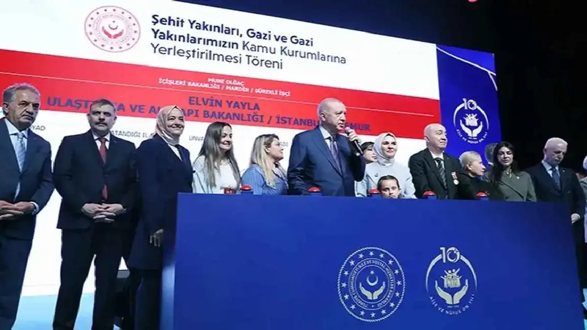 Erdoğan: Terörsüz Türkiye bir devlet projesidir