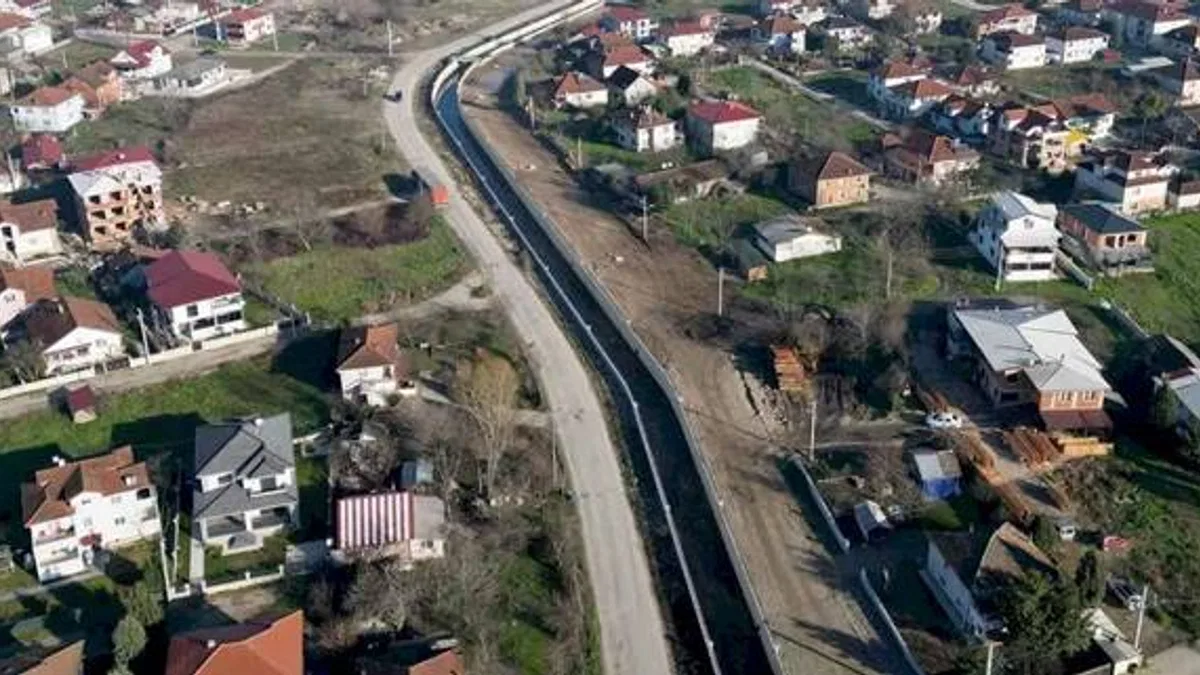 Sakarya Akyazı Karacasu’ya yeni cadde ve yaşam alanı