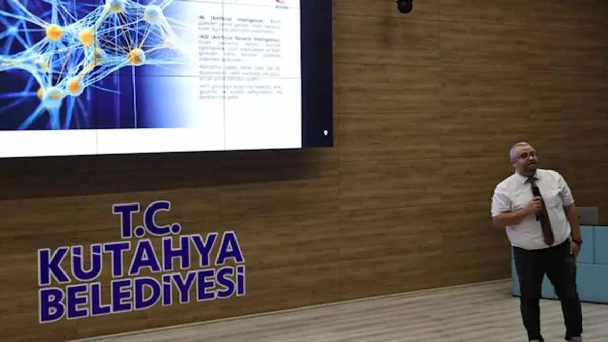 Kütahya Belediyesi personeline yapay zeka eğitimi
