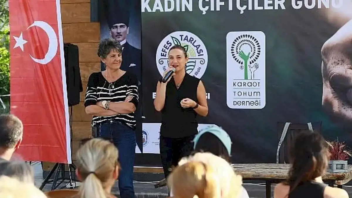 Armağan Portakal kadın çiftçilere "Toprağın Ritmini" anlattı