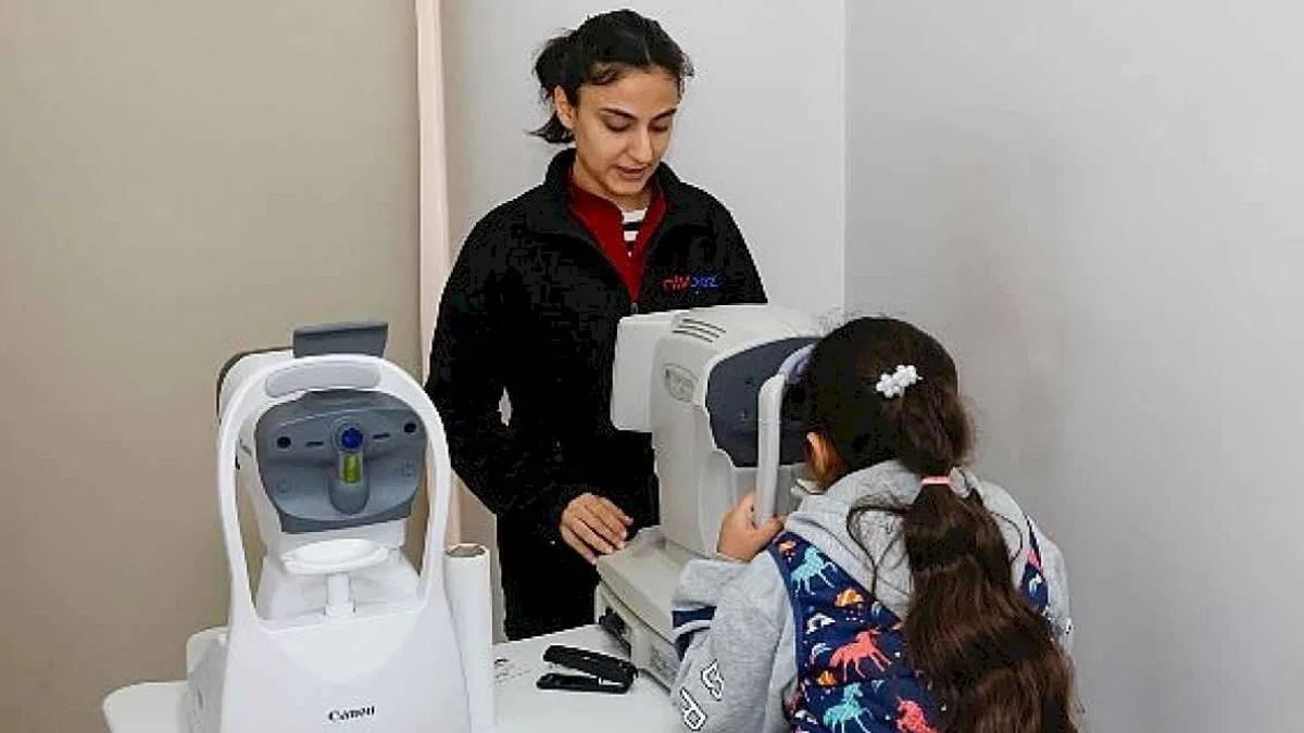 Yenişehir Belediyesinden çocuklara göz sağlığı desteği