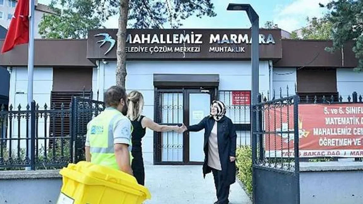 Beylikdüzü Belediyesi'nden çevre dostu hareket.