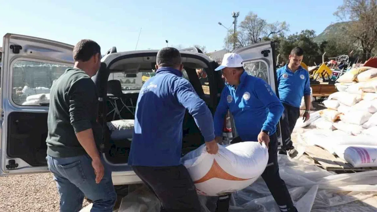 Muğla'dan kırsal kalkınmaya 330 tonluk 'Büyük' destek