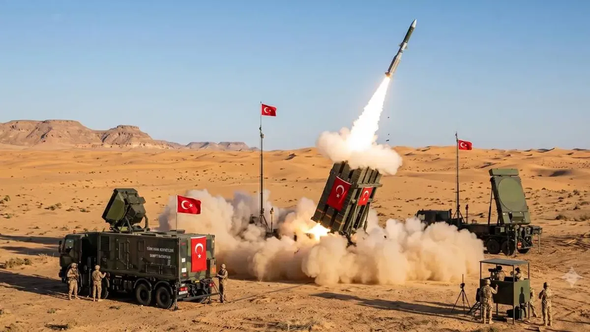 MSB: SAMP-T Hava Savunma Sistemi Konya’da konuşlandırıldı