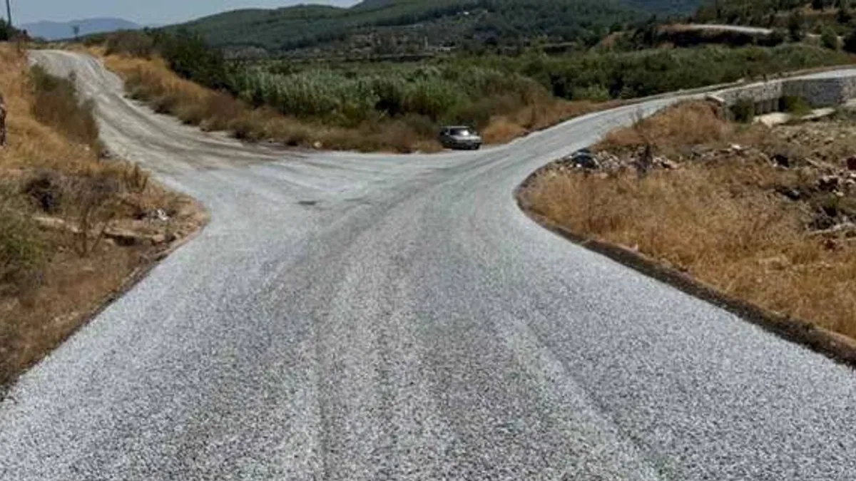 Milas’ta kırsal yollara Büyükşehir dokunuşu