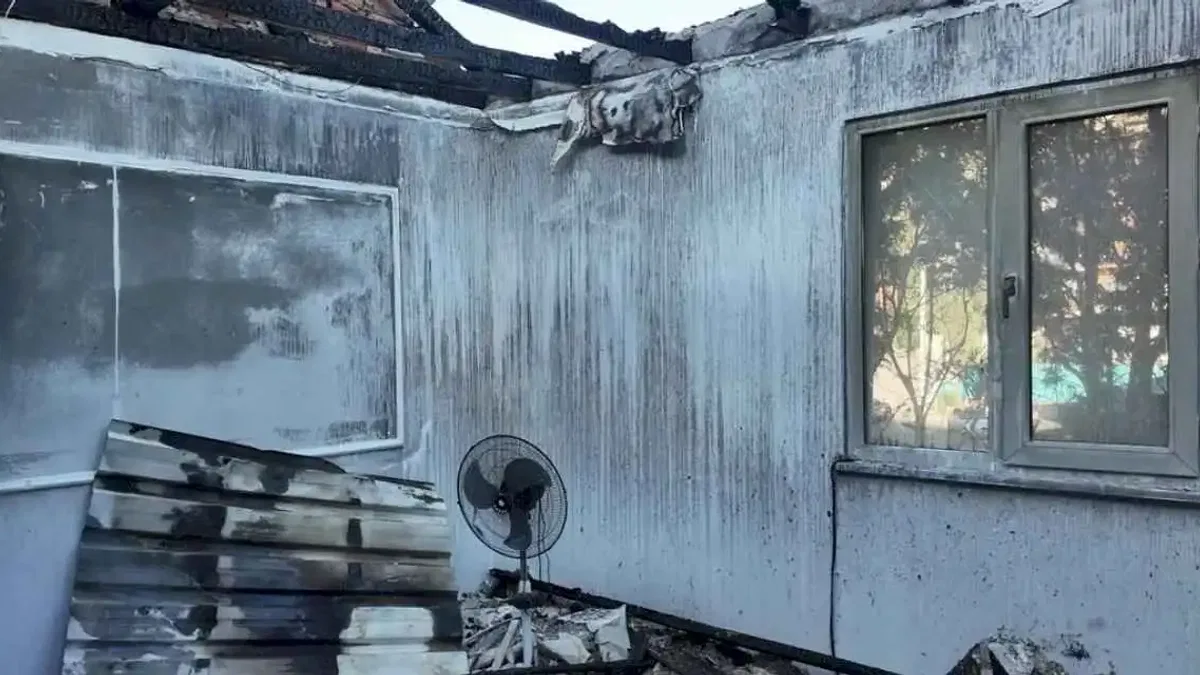 Kocaeli Büyükşehir'den evi yanan vatandaşa yardım eli