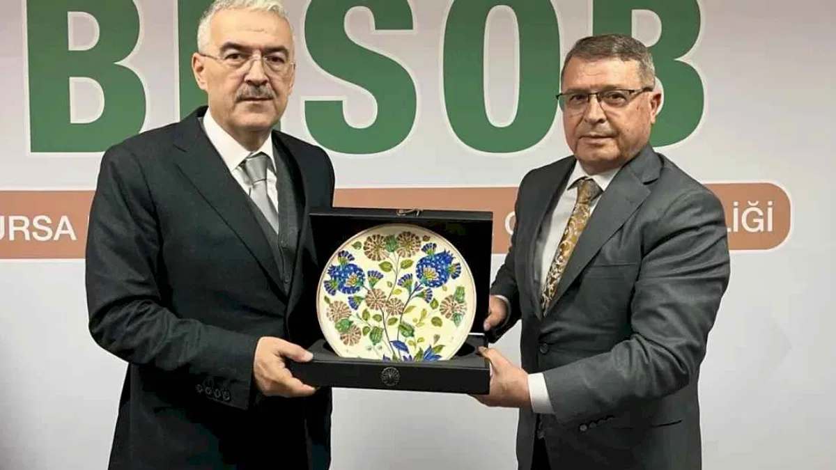 Bursa Valisi Erol Ayyıldız’dan BESOB’a ziyaret
