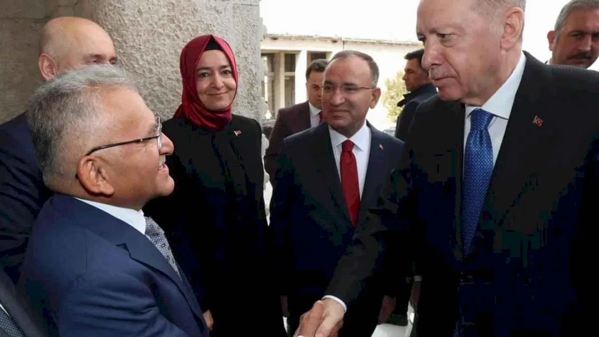 Başkan Büyükkılıç ile görüşen Cumhurbaşkanı Erdoğan’dan Kayserililere selam