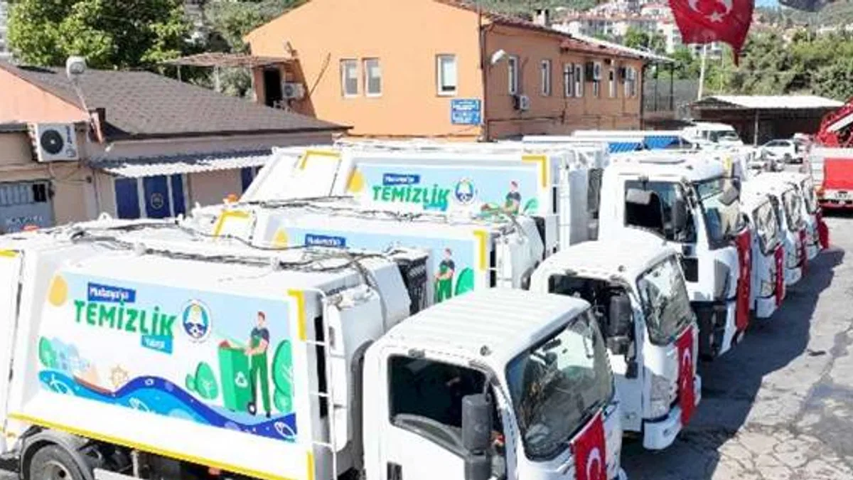 Mudanya’da temizlik filosu yeni araçlarla güçlendi