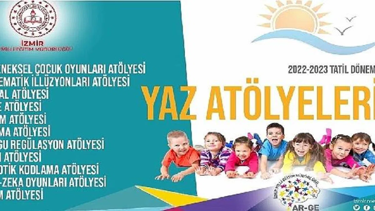 Haydi Çocuklar Bu Atölyeler Sizin İçin