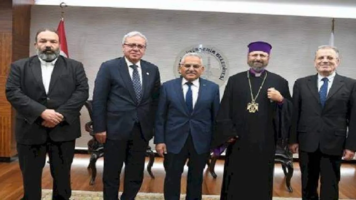 Patrik Sahak II’den Başkan Büyükkılıç'a ziyaret