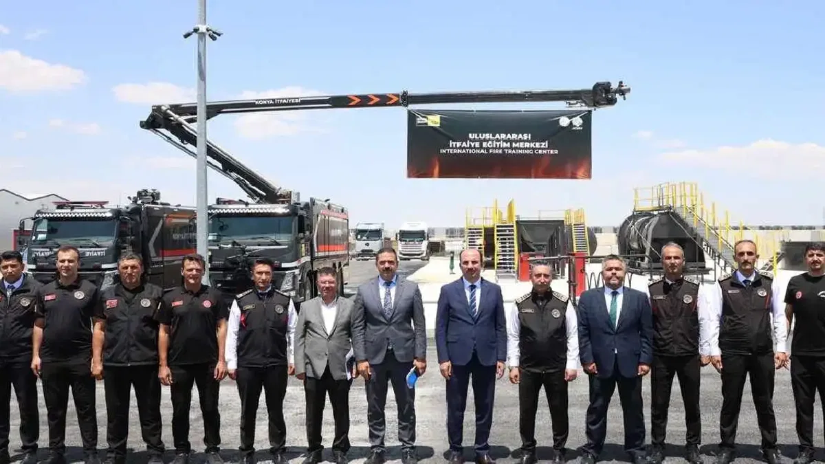 Konya Büyükşehir İtfaiyesi, JOIFF akreditasyonu aldı