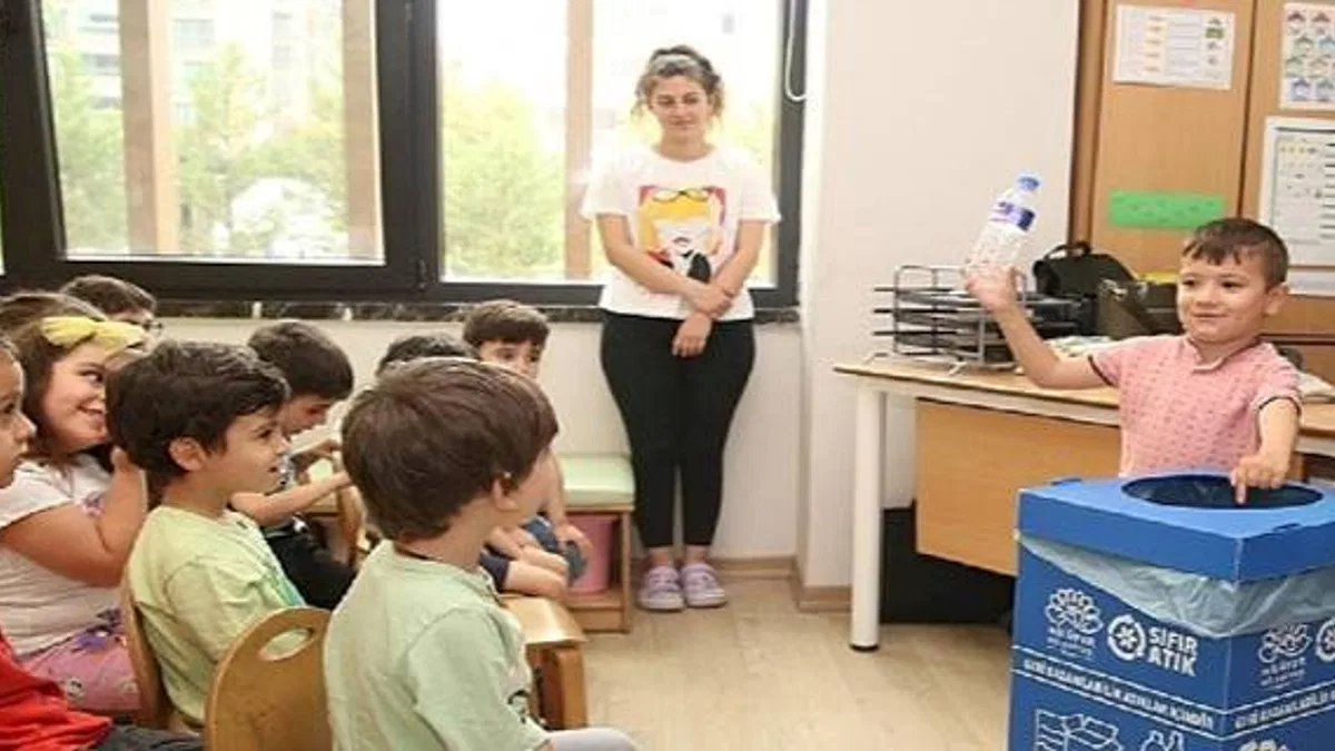 Nilüferli çocuklara çevre eğitimi