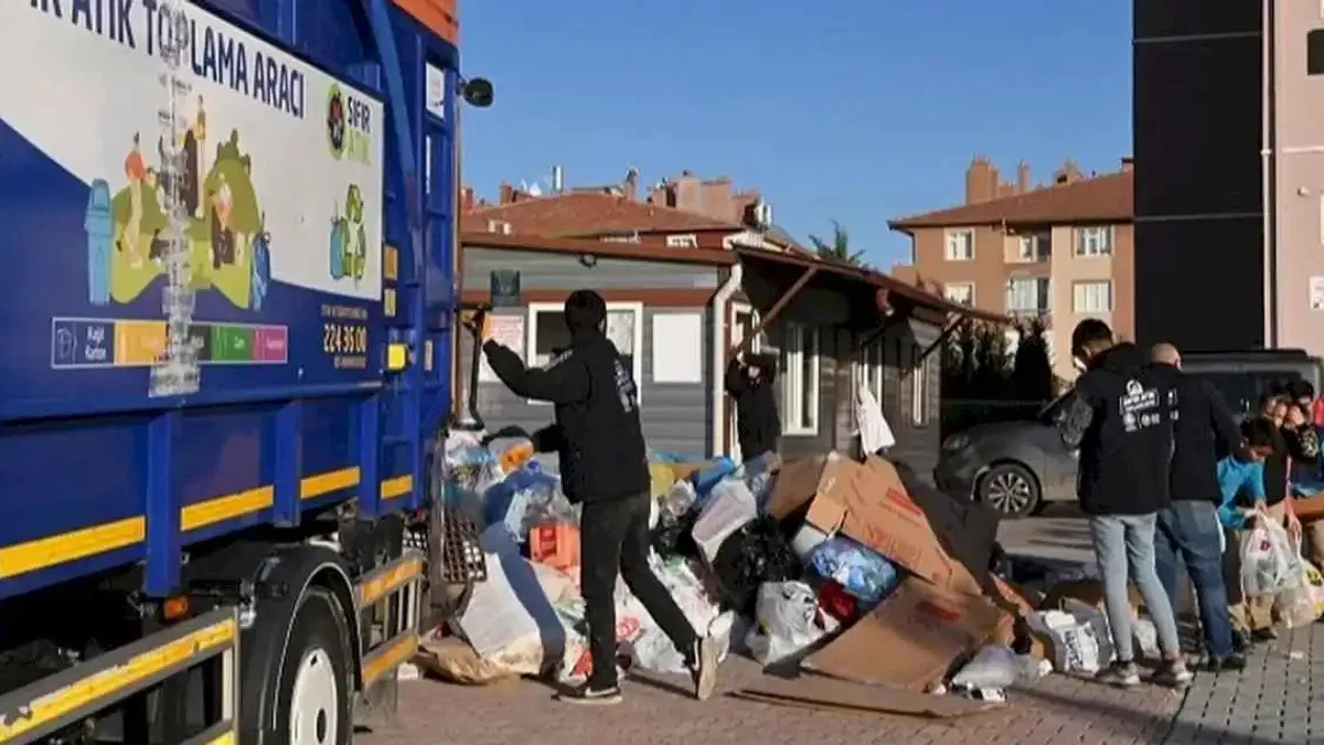 Konya Selçuklu'da okullar sıfır atık için yarıştı... 222 bin kilo atık toplandı