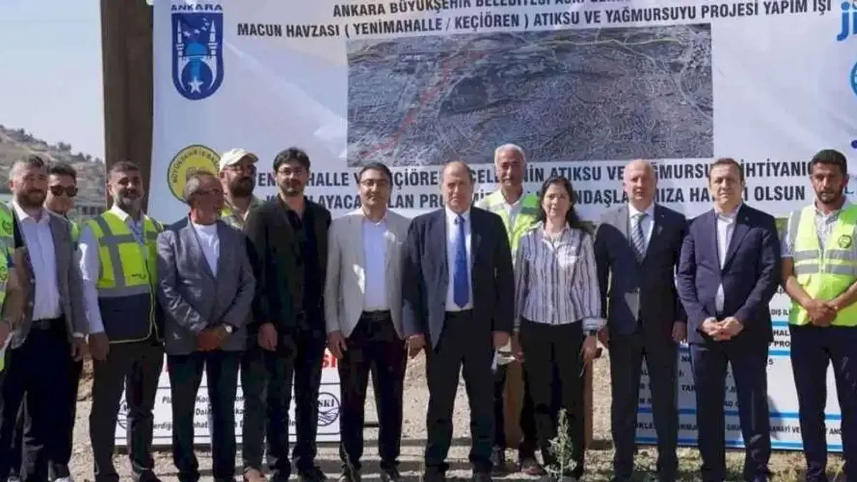 ASKİ Macun Havzası Atık Su Projesi'ni hayata geçiriyor
