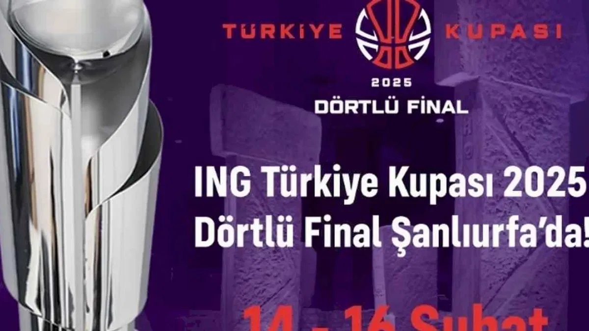 ING Türkiye Kupası Final Four heyecanı Şanlıurfa'da