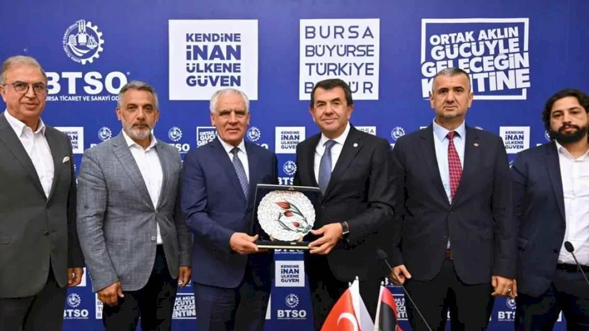 Libya’dan Bursa’ya yeniden yapılanma sürecinde iş birliği daveti