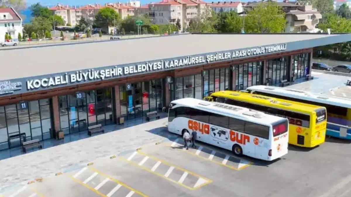 Karamürsel'in modern otogarı tanıtıldı