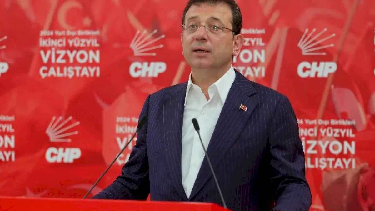 İmamoğlu: Parti içi rekabet ayrışmanın değil, bütünleşmenin aracıdır