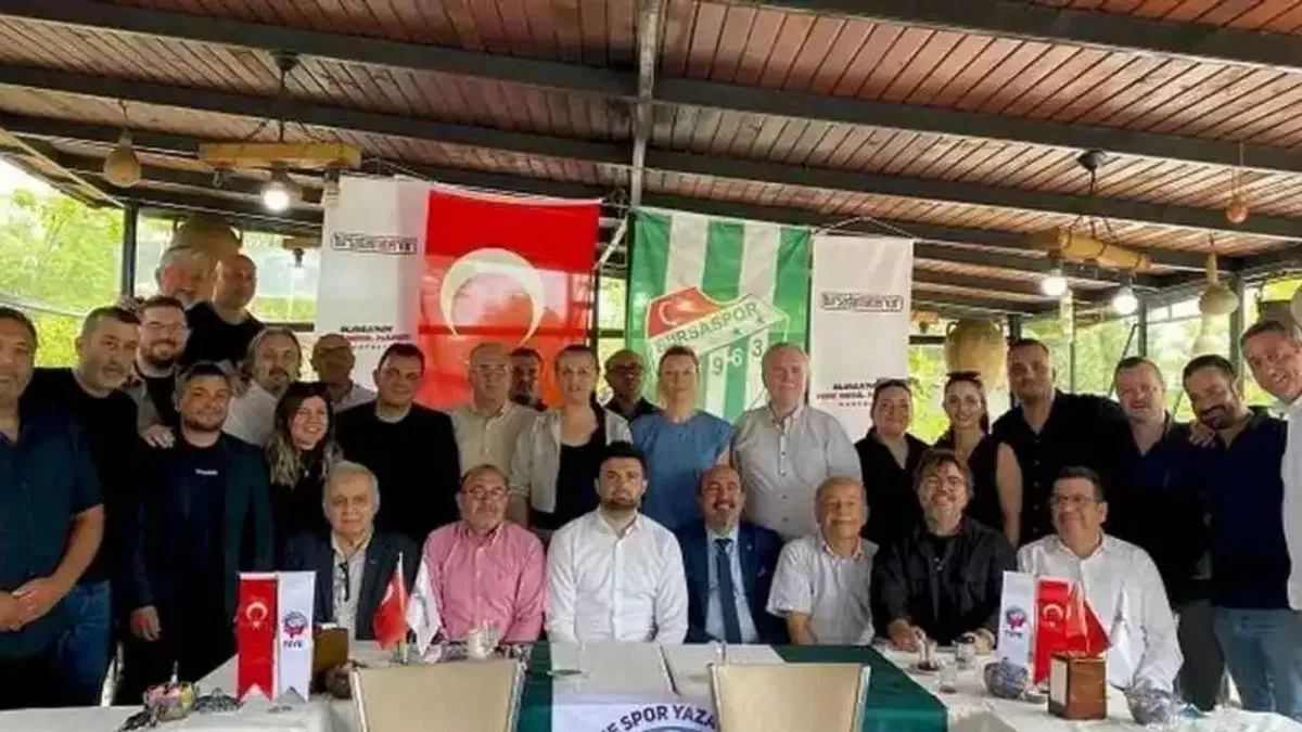 TSYD Bursa Şubesi Enes Çelik’i ağırladı