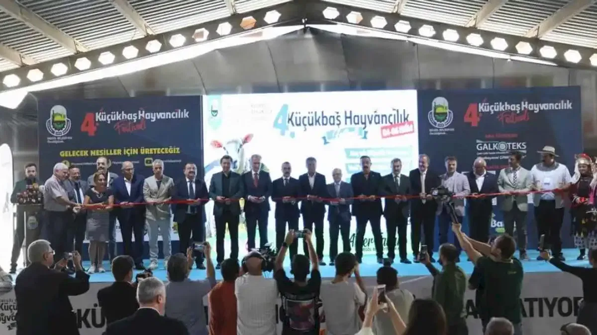 İnegöl’de Küçükbaş Hayvancılık Festivali başladı