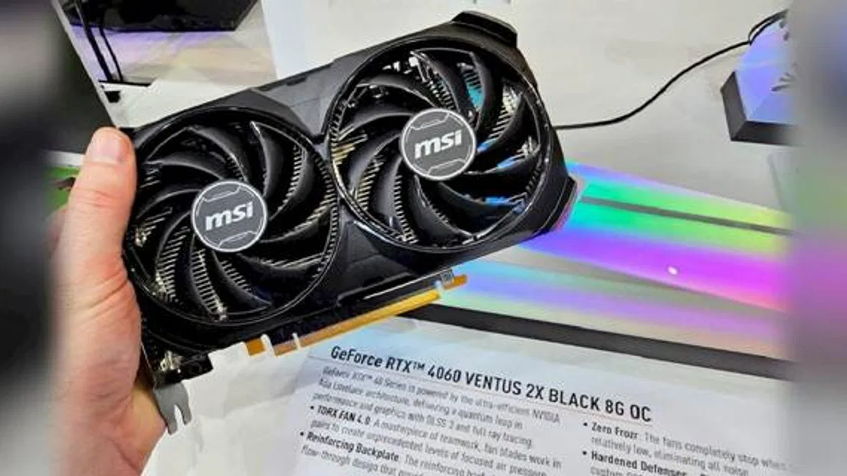 NVIDIA GeForce RTX 4060 Ekran Kartları Göründü