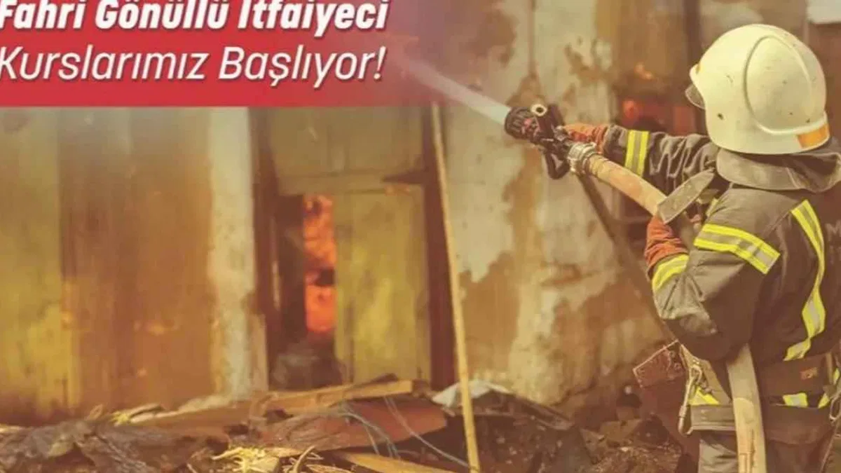 Manisalılara 'gönüllü itfaiyecilik' daveti