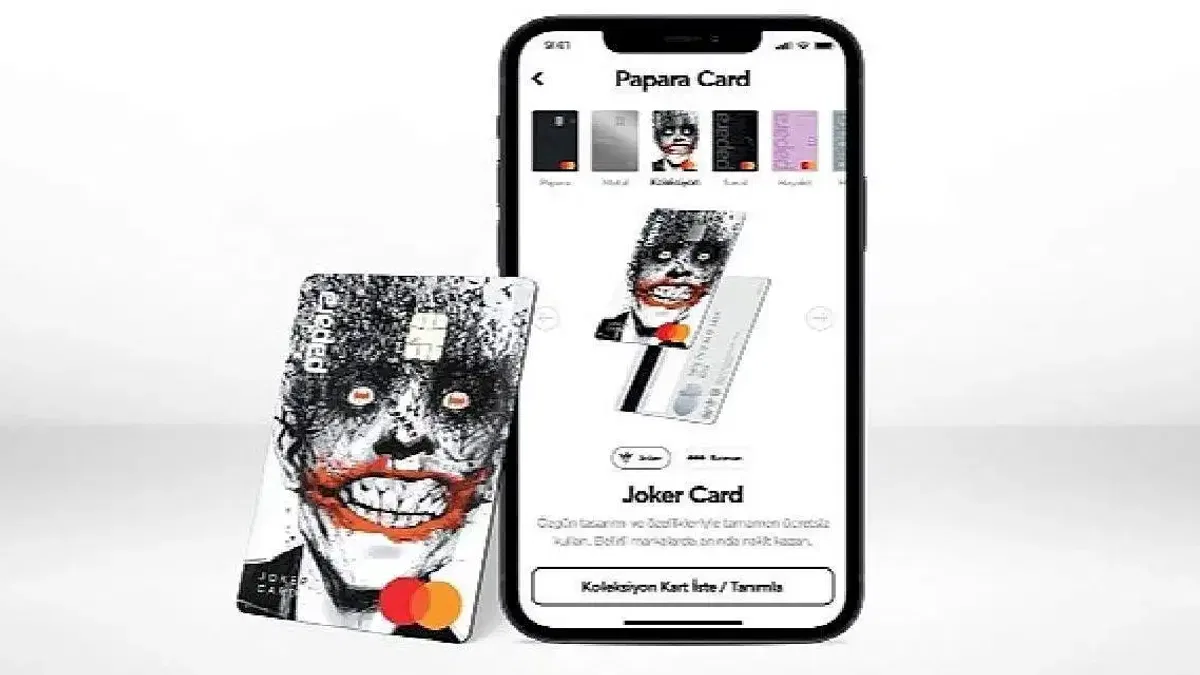 Papara, sınırlı sayıda üretilen özel tasarımlı yeni kart ürünü Joker Card'ı duyurdu