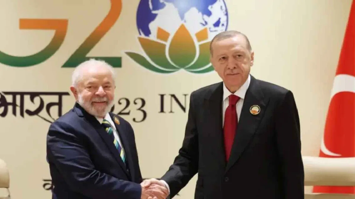 Cumhurbaşkanı Erdoğan Brezilya Devlet Başkanı ile görüştü