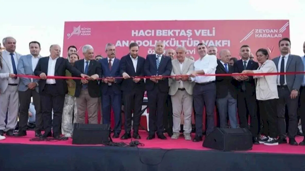 Hacıbektaş Veli Anadolu Kültür Vakfı Özgür Cemevi açıldı