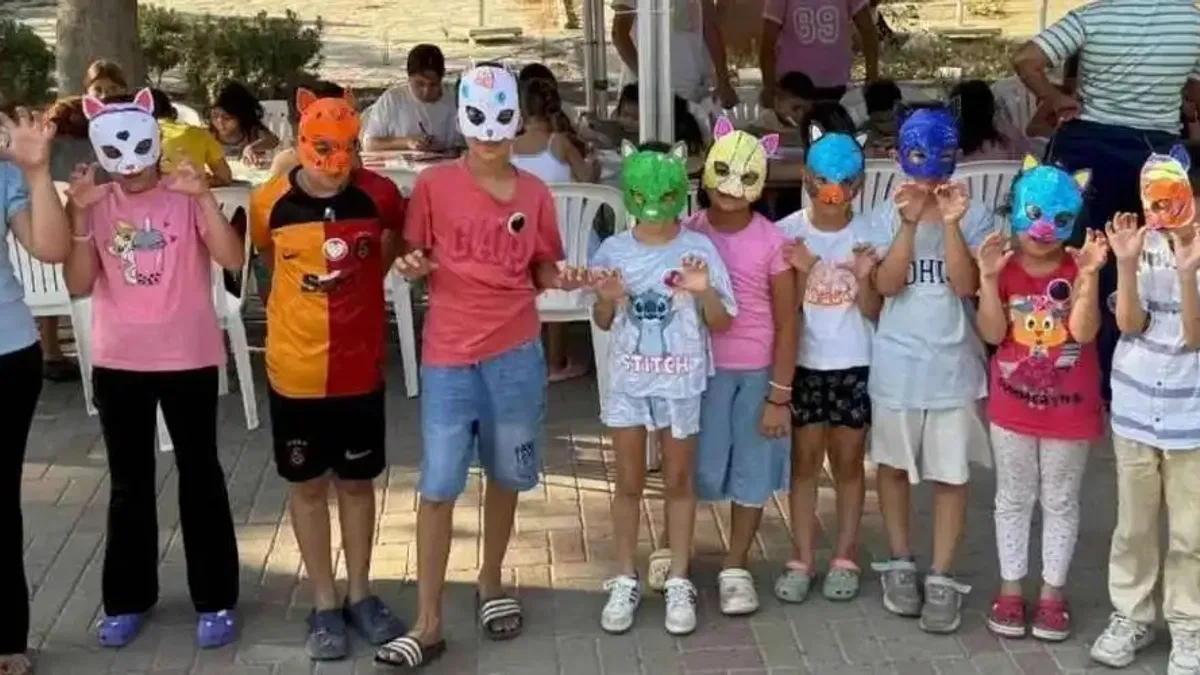 İzmirli çocuklar Belevi’de yazı eğlenerek uğurladı