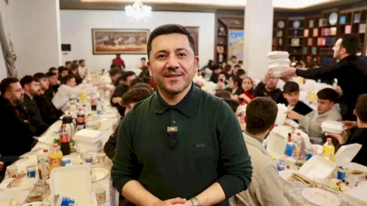 Nevşehir Belediyesi makamı sahur sofrası oldu