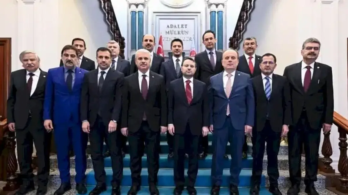 Konya'dan Bakan Gürlek'e nezaket ziyareti